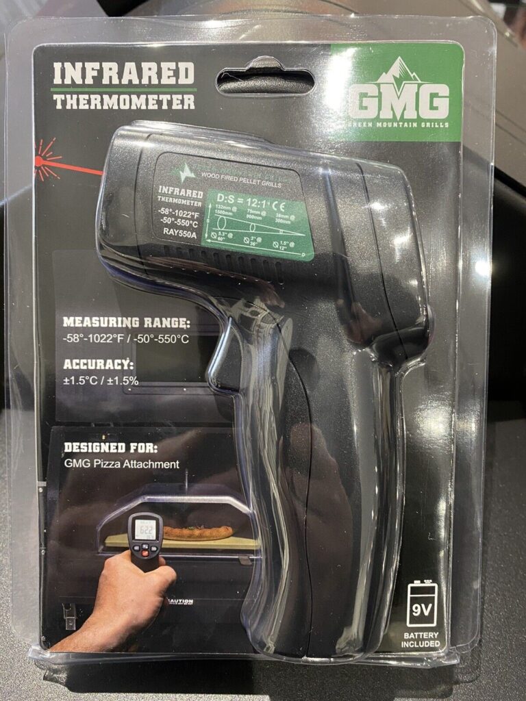 Green Mountain Grills Pizza Temperature Gun Infrared Thermometer