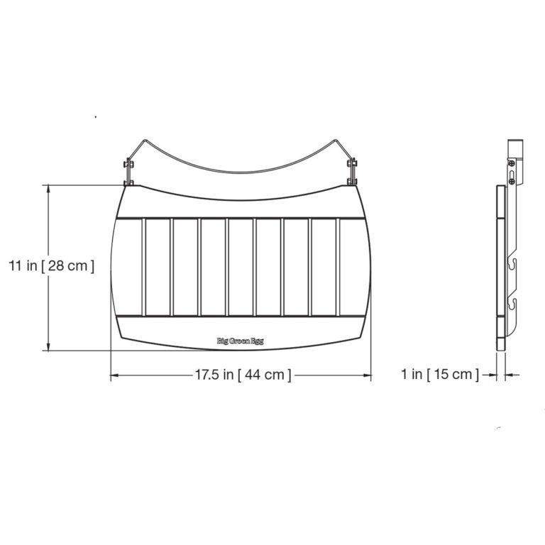 Solid Acacia Wood EGG Mates Diagram