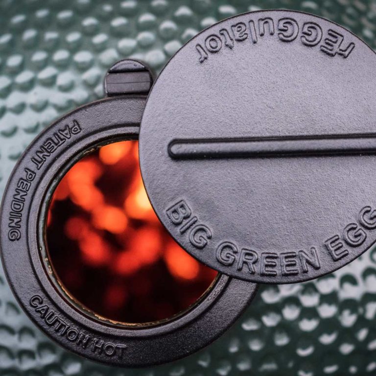 rEGGulator Vent Cap - Open rEGGulator with Fire