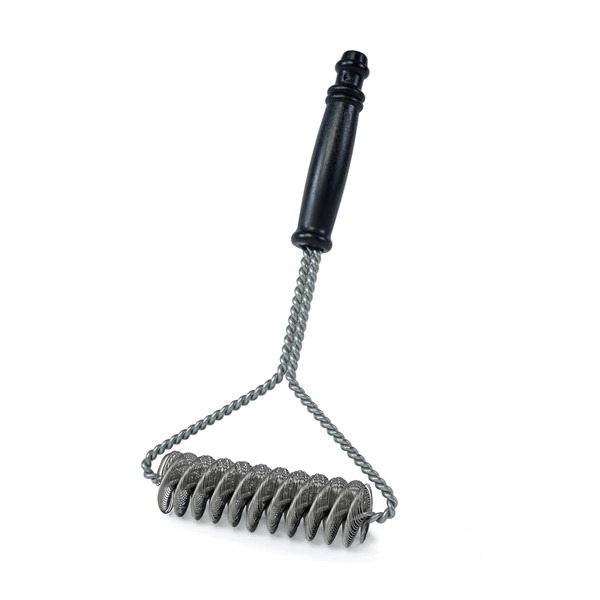 Brushtech 12" Spiral Spring Double-Helix Bristle Free BBQ Brush