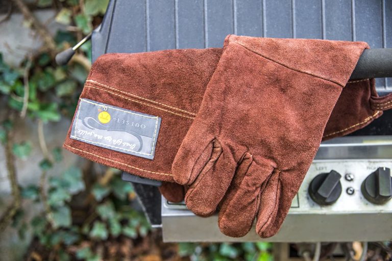 Outset Leather Grill Gloves