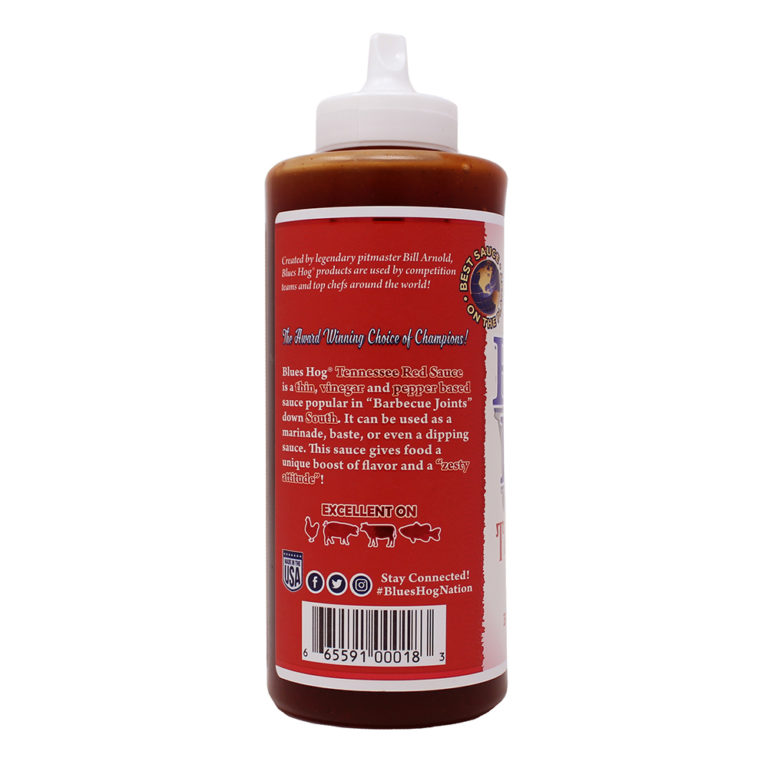 Blues Hog Tennessee Red BBQ Sauce Squeeze Bottle