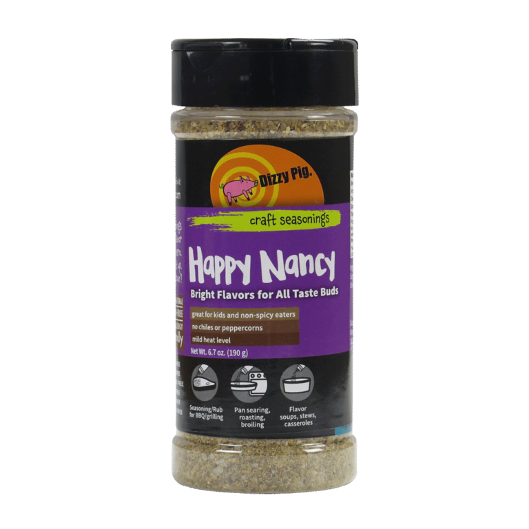 Dizzy Pig Happy Nancy Pepper & Chile-Free Mild Seasoning