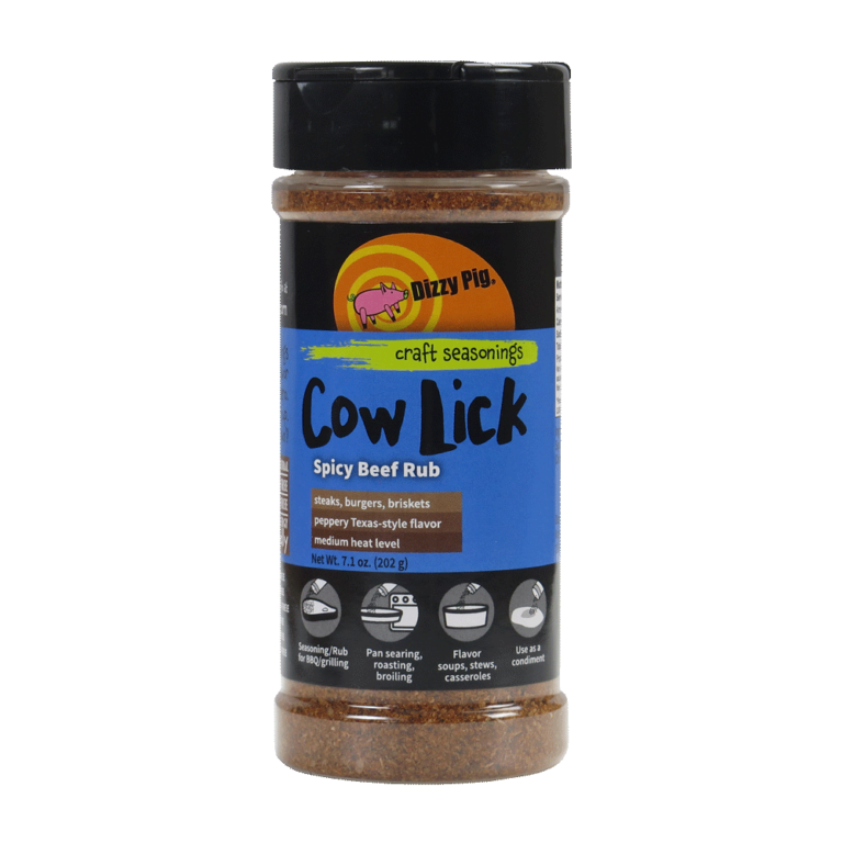 Dizzy Pig Cow Lick Spicy Beef Rub