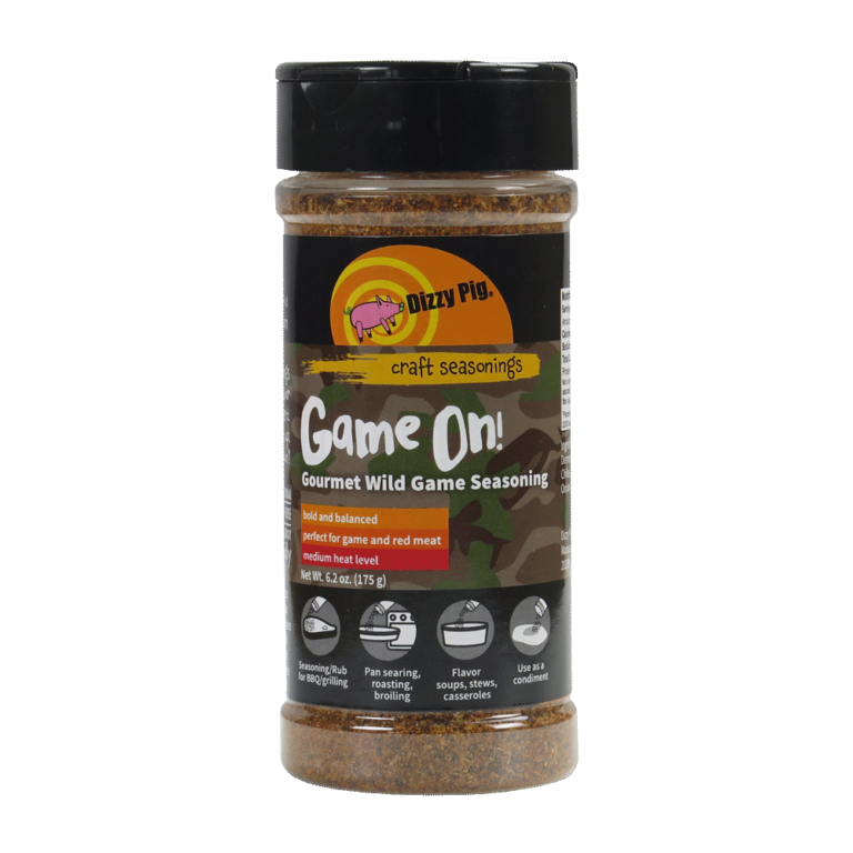 Dizzy Pig Game On! Wild Game Seasoning