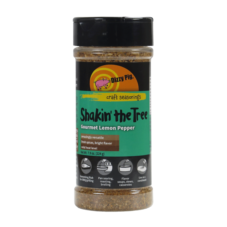 Dizzy Pig Shakin’ the Tree Lemon Pepper Seasoning