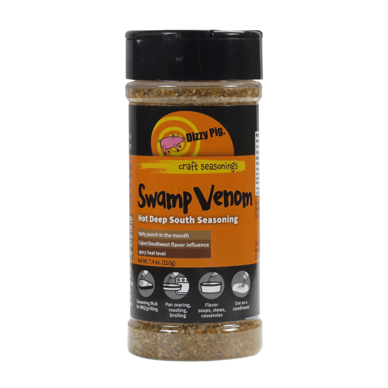 Dizzy Pig Swamp Venom Hot Deep South Seasoning