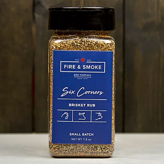 Fire & Smoke BBQ Six Corners Brisket Rub