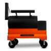 Yoder Smokers YS1500S Competition Pellet Grill - Orange Cart