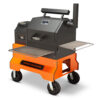 Yoder Smokers YS480S Competition Pellet Grill - Orange Cart