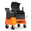 Yoder Smokers YS640S Competition Pellet Grill - Orange Cart