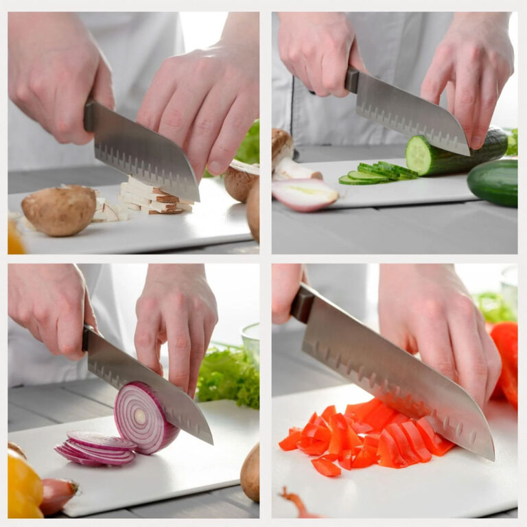 SpitJack 6.5" Santoku Chef's Knife