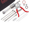 The SpitJack Magnum Meat Injector Gun - Complete Kit with Deluxe Hard Case