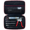 The SpitJack Magnum Meat Injector Gun - Complete Kit with Deluxe Hard Case