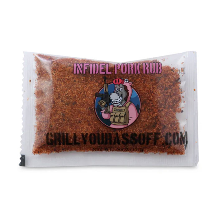 Grill Your Ass Off - The Sampler (Infidel Pork Rub)