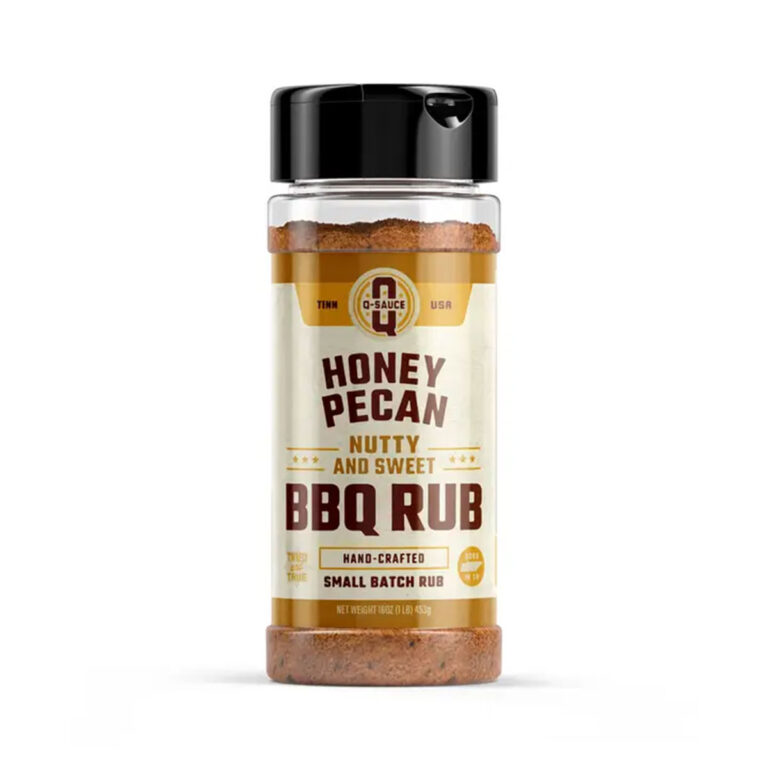 Q Sauce Honey Pecan Nutty & Sweet BBQ Rub