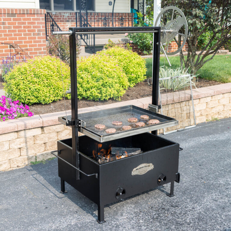 Meadow Creek SMFP34 Fire Pit With Optional Griddle