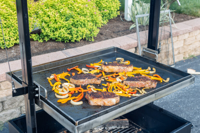 Optional Griddle on Meadow Creek SMFP34 Fire Pit