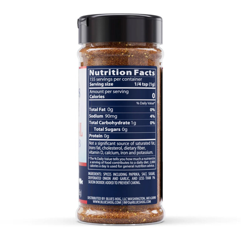 Blues Hog Original Dry Rub Seasoning - 5.5 oz Shaker