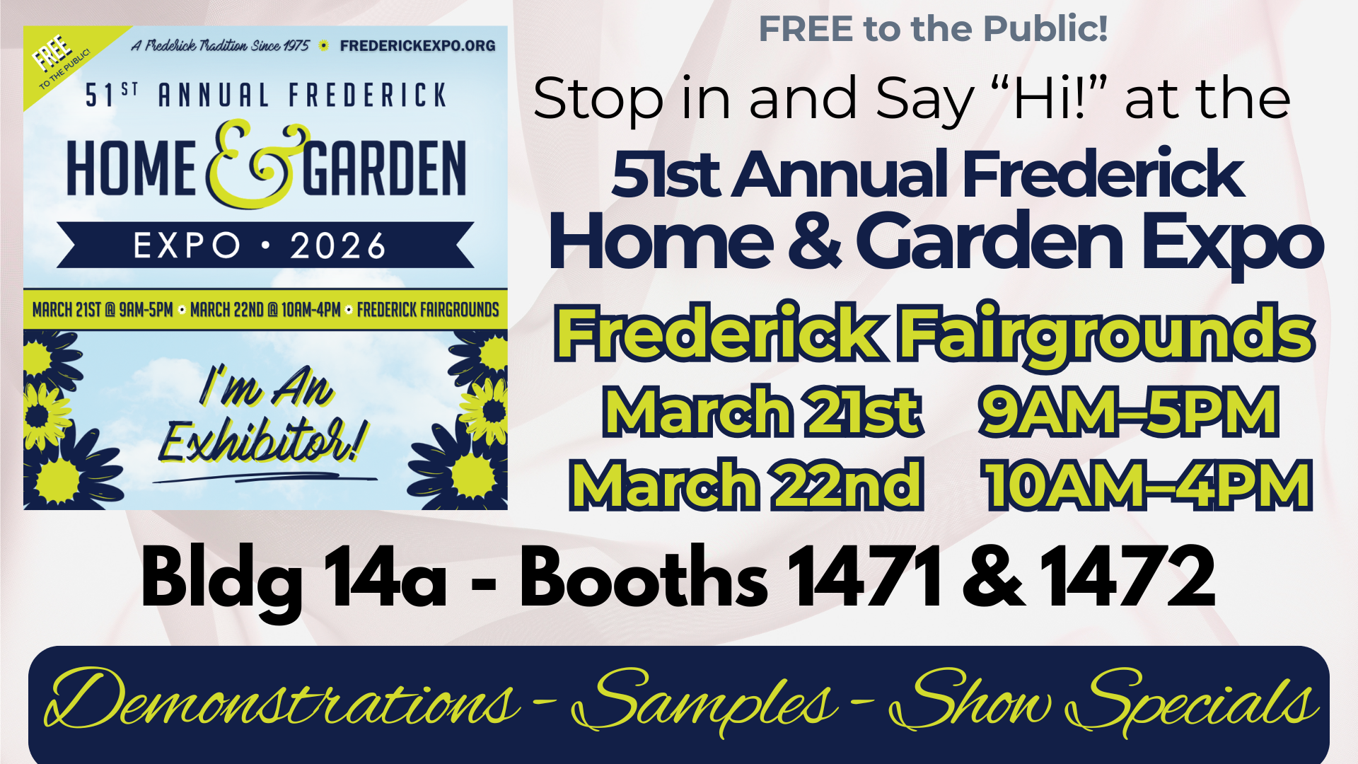 2026 Frederick Home Show Event Cover (1920 x 1080 px)