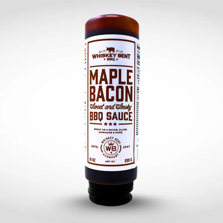 Whiskey Bent BBQ "Maple Bacon" Sweet & Smoky Barbecue Sauce