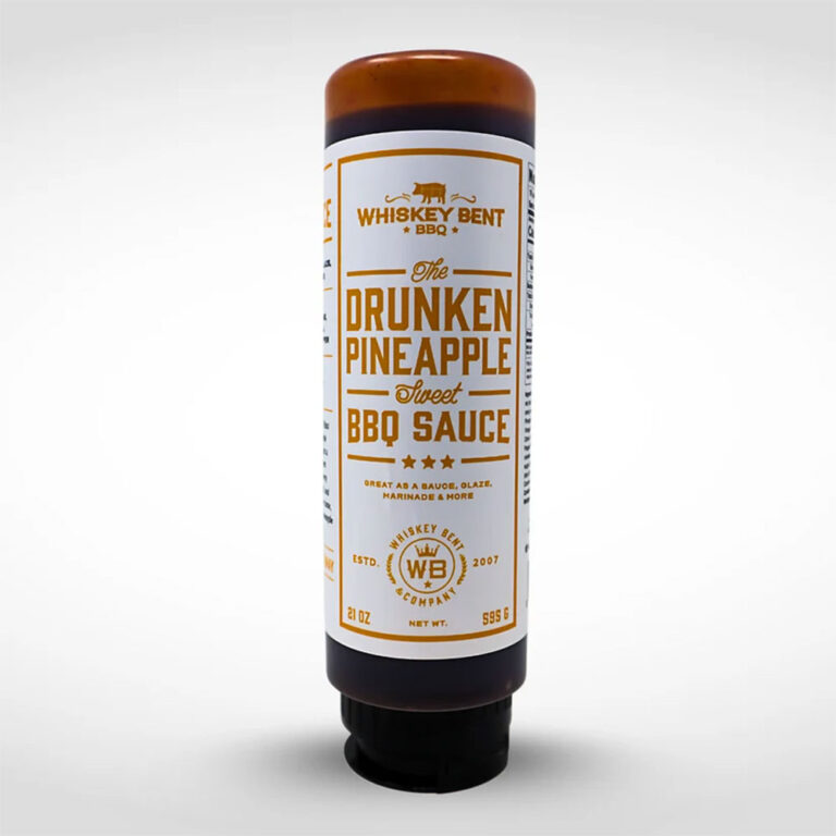Whiskey Bent BBQ "Drunken Pineapple" Sweet & Tropical Barbecue Sauce