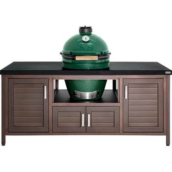 Large EGG on 72-inch Modern Farmhouse-Style Custom Table