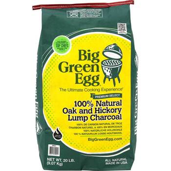 100% Natural Oak & Hickory Lump Charcoal