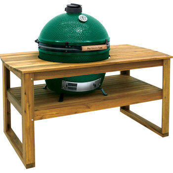 XLarge EGG on Solid Acacia Hardwood Table Without Casters
