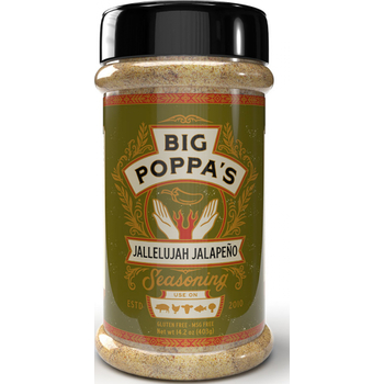 Big Poppa’s Jallelujah Jalapeño Garlic Seasoning