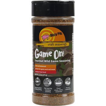 Dizzy Pig Game On! Wild Game Seasoning