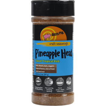 Dizzy Pig Pineapple Head Sweet Tropical Rub