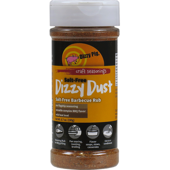 Dizzy Pig Salt-Free Dizzy Dust BBQ Seasoning