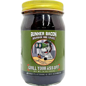 Grill Your Ass Off Bunker Bacon Bourbon BBQ Sauce™