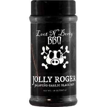 Loot N’ Booty BBQ Jolly Roger Jalapeño Garlic Black Rub