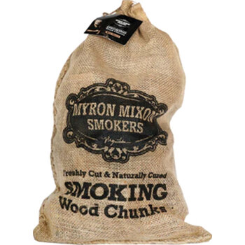Myron Mixon Smoking Wood Chunks (6 lbs Burlap Bag)