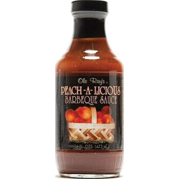 Ole Ray's Peach-A-Licious BBQ Sauce