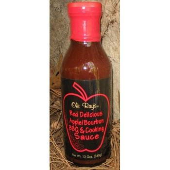 Ole Ray's Red Delicious Apple/Bourbon BBQ & Cooking Sauce