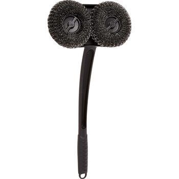 Outset Long Handle Mesh Scrubber Grill Brush