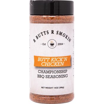 R Butts R Smokin' Butt Kick'n Chicken Championship BBQ Seasoning