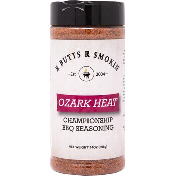 R Butts R Smokin' Ozark Heat Championship BBQ Seasoning