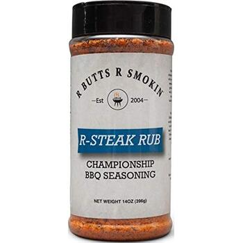 R Butts R Smokin' R-Steak Rub Championship BBQ Seasoning