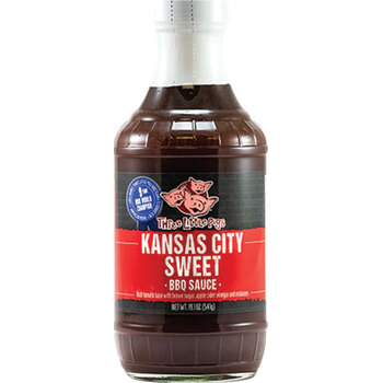 Three Little Pigs Kansas City Sweet BBQ Sauce