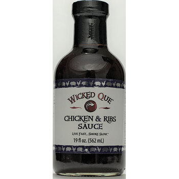 Wicked Que Chicken & Ribs Sauce